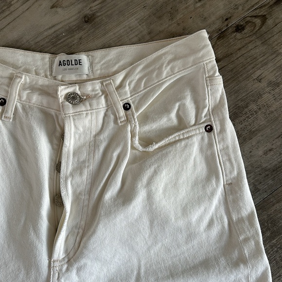 Agolde Riley high rise straight crop NWOT - Picture 3 of 11